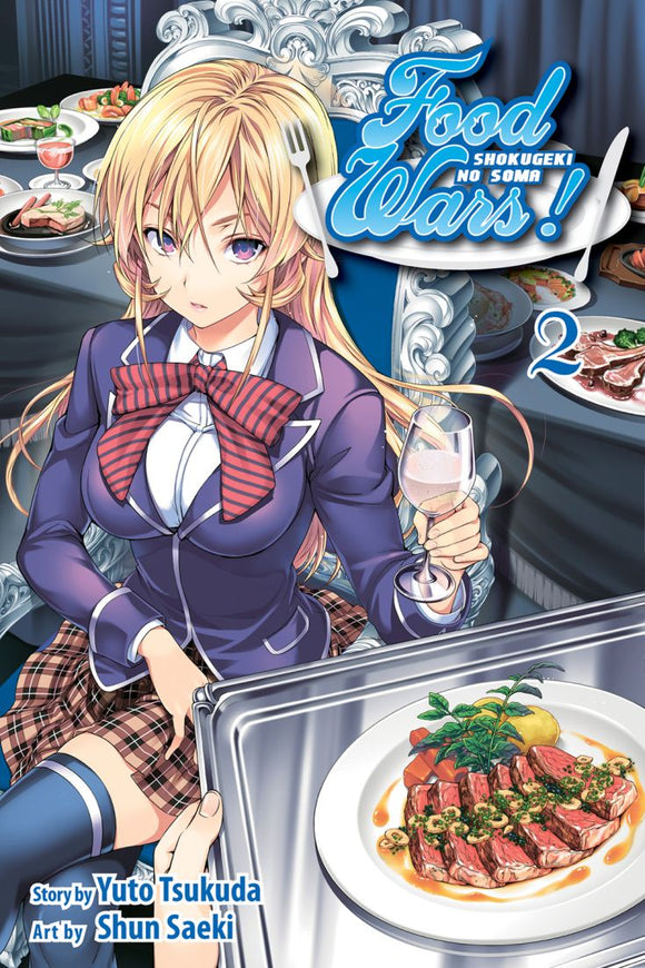 Food Wars Shokugeki No Soma Gn Vol 02 (Mr) (C: 1-0-1)