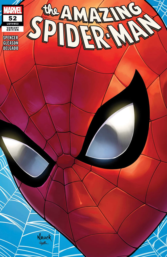 Amazing Spider-Man #52 Nauck H eadshot Var Lr