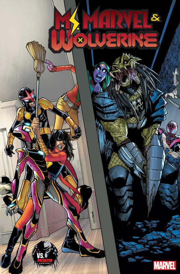 Ms Marvel Wolverine #1 Ramos P redator Var