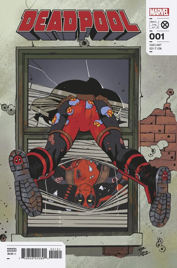 Deadpool #1 Reilly Window Shad es Var