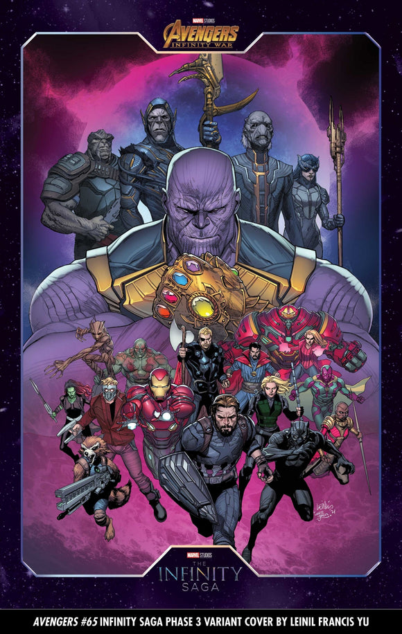 Avengers #65 Yu Mcu Phase 3 Va r