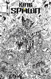 KING SPAWN #55 CVR B HARV EY TOLIBAO B&W VAR