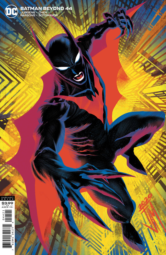 Batman Beyond #44 Francis Mana pul Var Ed