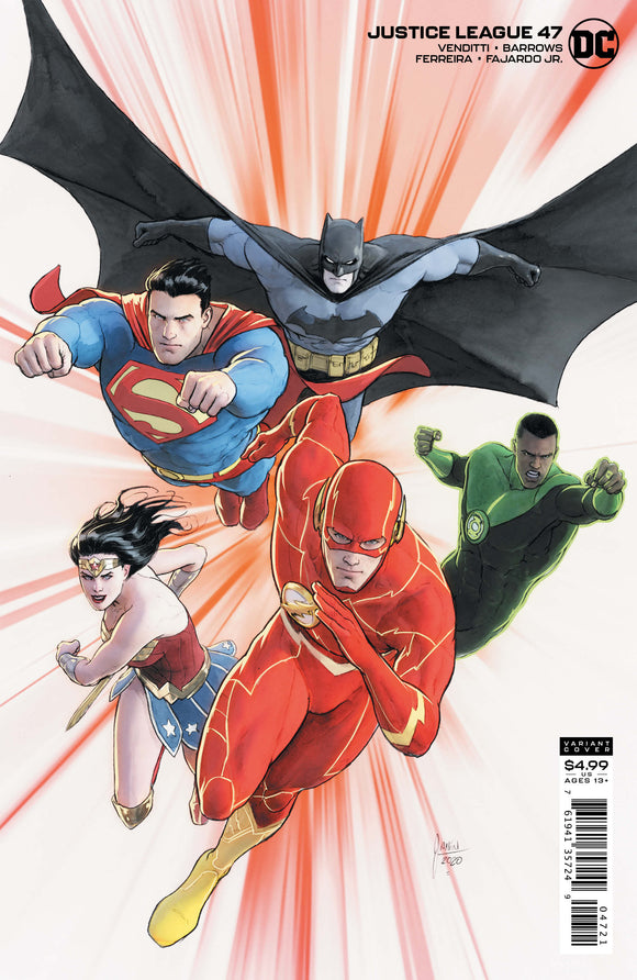 Justice League #47 Card Stock Mikel Janin Var Ed