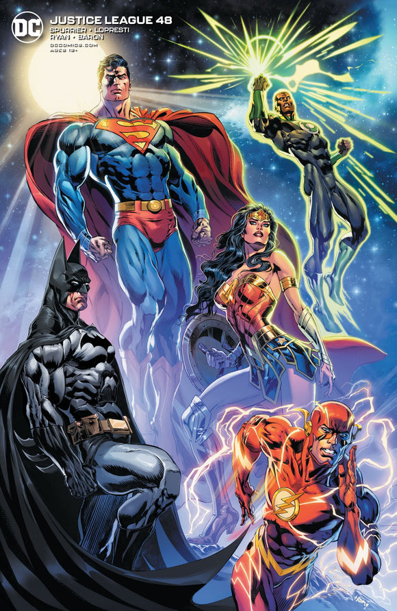 Justice League #48 Claudio Cas tellini  Var Ed