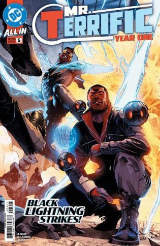 MR TERRIFIC YEAR ONE #5 ( OF 6) CVR A EDWIN GALMON