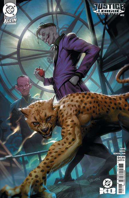 JUSTICE LEAGUE UNLIMITED #12 CVR C DERRICK CHEW CARD ST