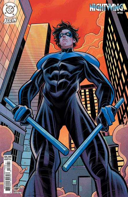 NIGHTWING #132 CVR D ELIZ ABETH TORQUE CARD STOCK VAR