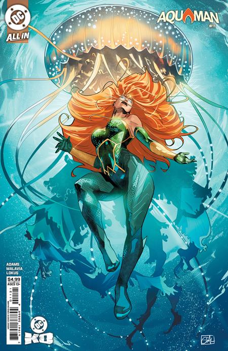 AQUAMAN #11 CVR C EDWIN G ALMON CARD STOCK VAR (DC K.O.)