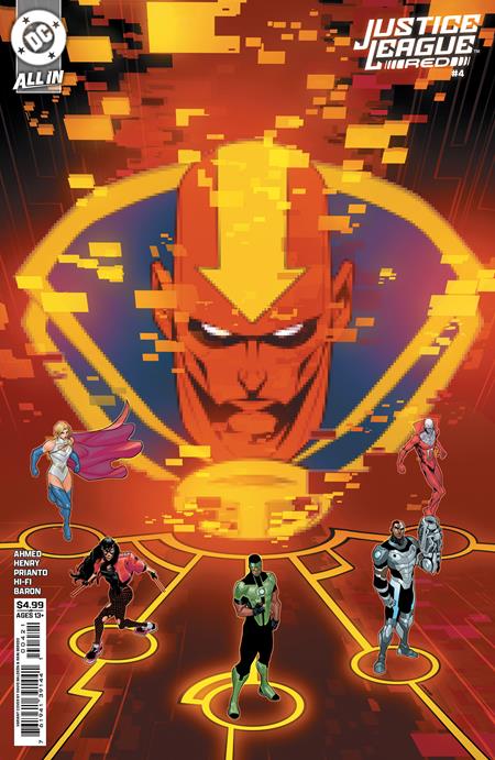 JUSTICE LEAGUE RED #4 (OF 6) CVR B DAVID BALDEON CARD ST