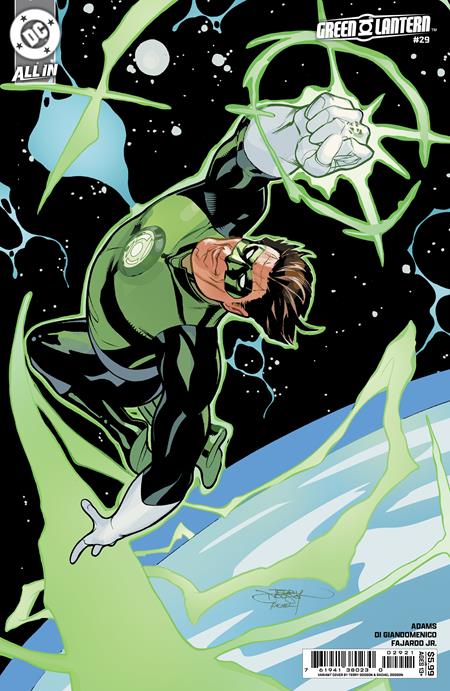 GREEN LANTERN #29 CVR B T ERRY DODSON & RACHEL DODSON CA