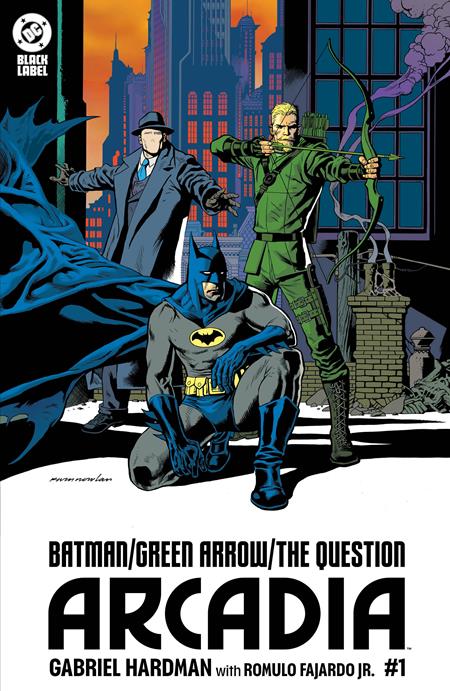 BATMAN GREEN ARROW THE QU ESTION ARCADIA #1 (OF 4) CVR B