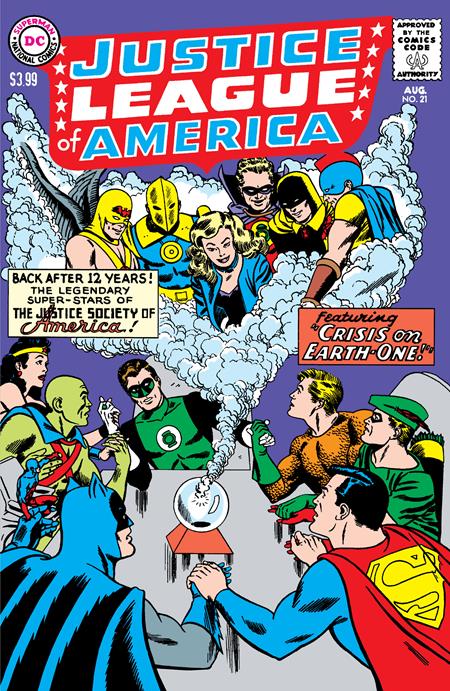 JUSTICE LEAGUE OF AMERICA #21 FACSIMILE EDITION CVR A MI