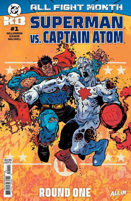 DC K.O. SUPERMAN VS CAPTA IN ATOM #1 (ONE SHOT) CVR A JO