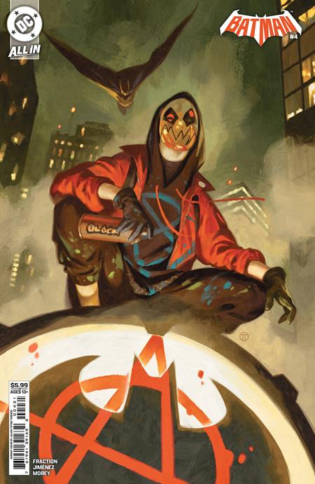 BATMAN #4 CVR C JULIAN TO TINO TEDESCO CARD STOCK VAR