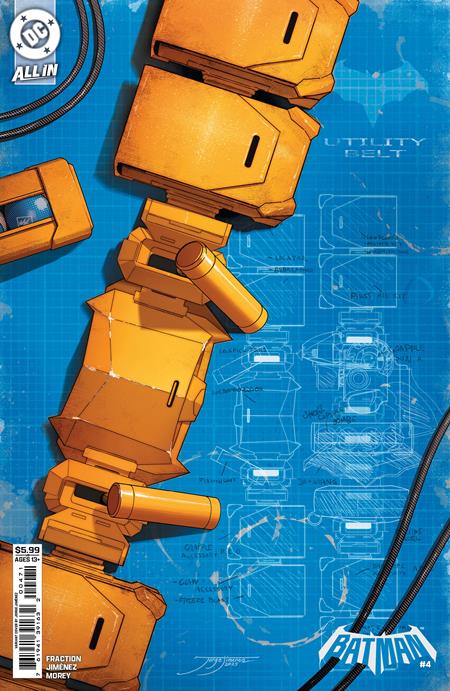 BATMAN #4 CVR E JORGE JIM ENEZ BAT-GADGET CARD STOCK VAR