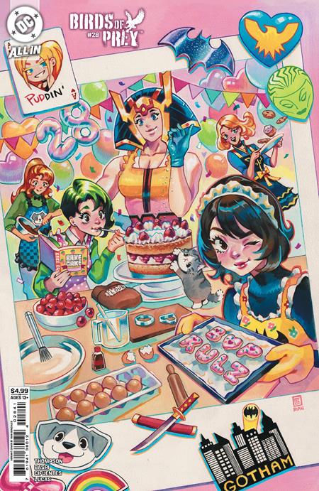 BIRDS OF PREY #28 CVR D R IAN GONZALES CARD STOCK VAR