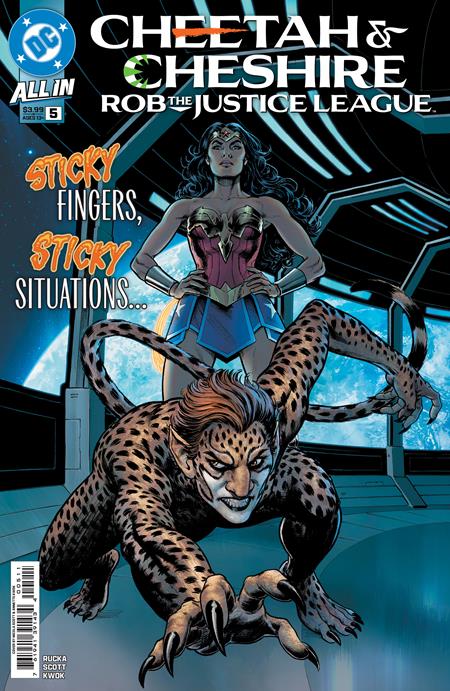 CHEETAH AND CHESHIRE ROB THE JUSTICE LEAGUE #5 (OF 6) C