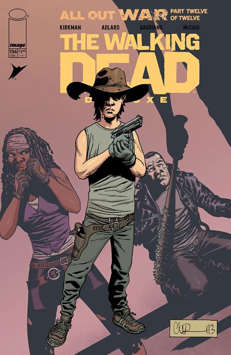WALKING DEAD DELUXE #126 CVR B CHARLIE ADLARD & DAVE MC