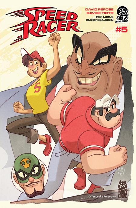 SPEED RACER #5 CVR B SEAN GALLOWAY RETRO MANGA VAR