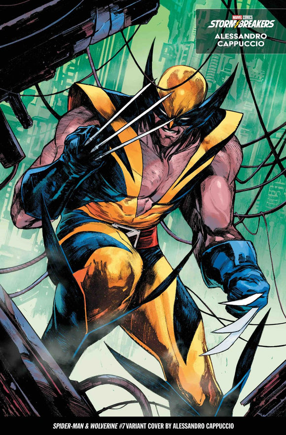 SPIDER-MAN & WOLVERINE #7 ALESSANDRO CAPPUCCIO FROM THE