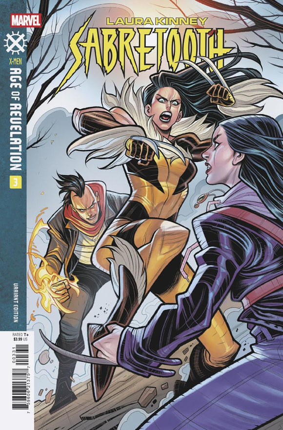 LAURA KINNEY: SABRETOOTH #3 ELIZABETH TORQUE VARIANT [A