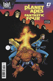 PLANET OF THE APES VS. FA NTASTIC FOUR #4 MIKE HAWTHORNE