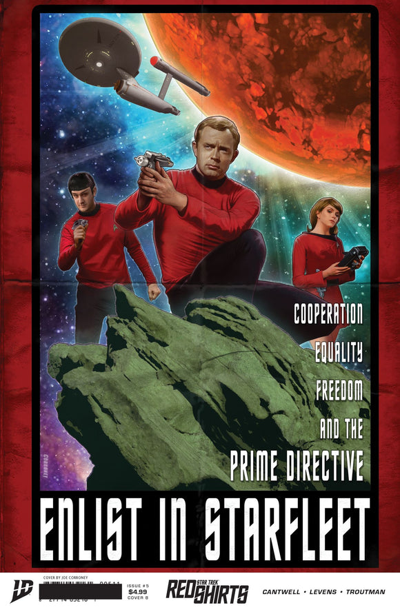 Star Trek: Red Shirts #5 Variant B (Corroney Federation