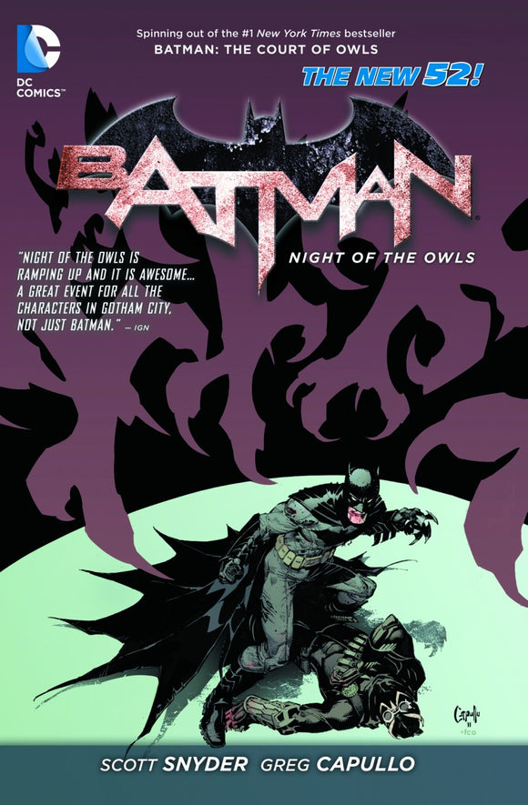 Batman Night Of The Owls Tp (N 52)