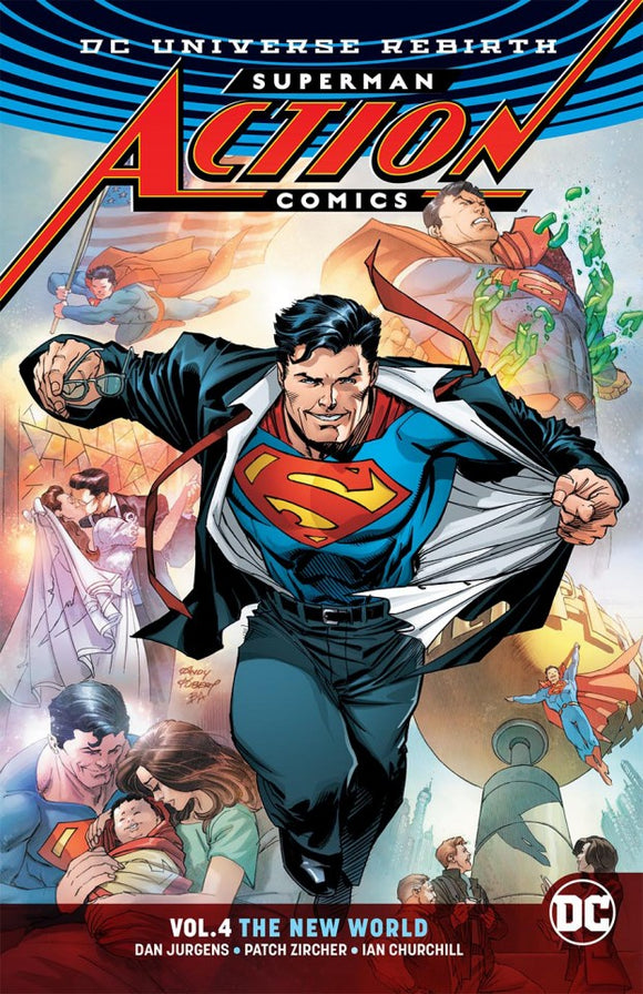 Superman Action Comics Tp Vol 04 The New World (Rebirth)