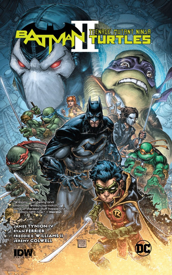 Batman Tmnt Deluxe Edition Hc