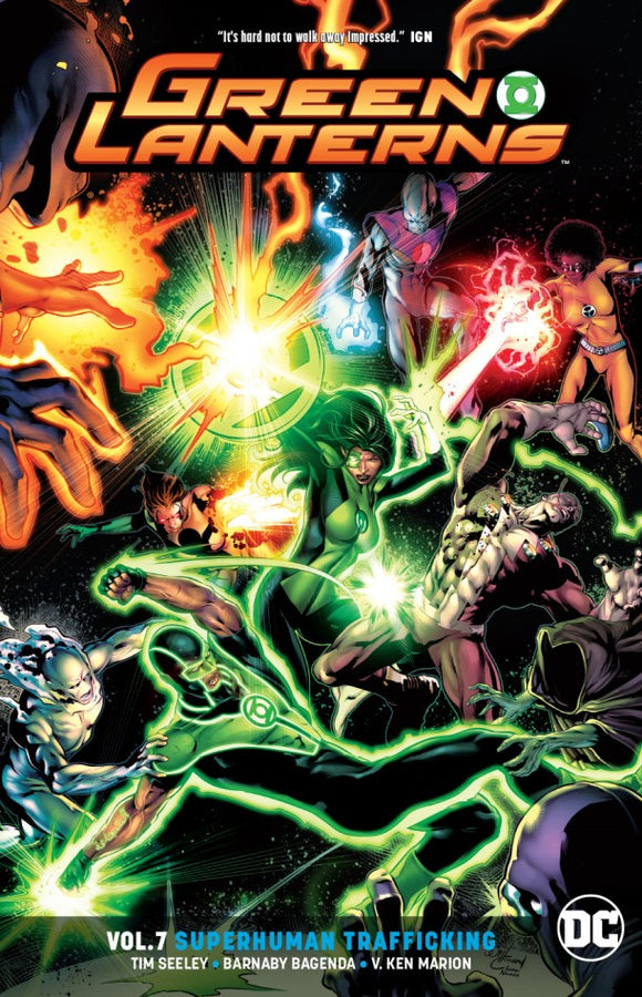 Green Lanterns Tp Vol 07 Super human Trafficking