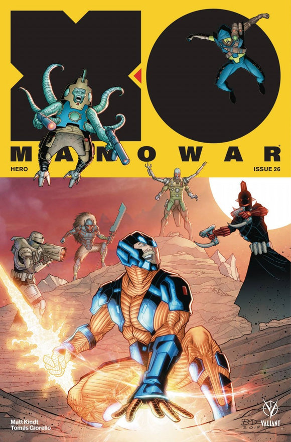 X-O Manowar (2017) #26 Cvr B B odenheim