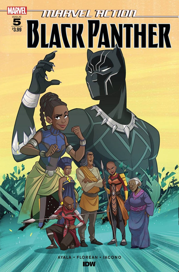 Marvel Action Black Panther #5 Florean (C: 1-0-0)