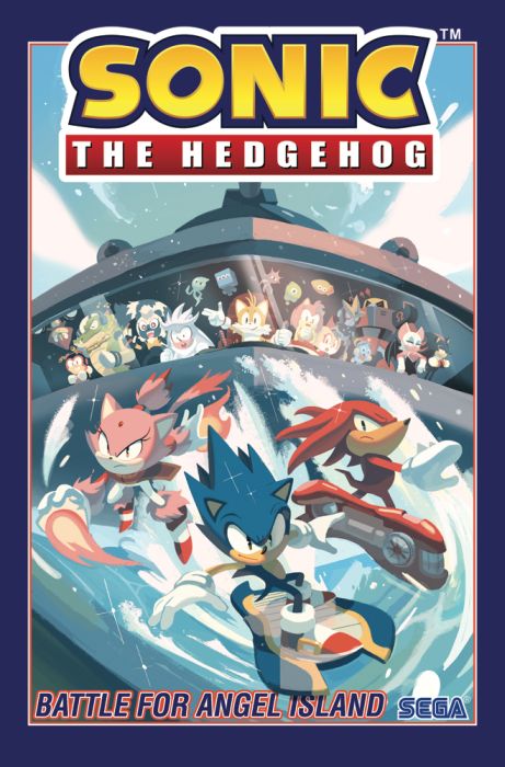 Sonic The Hedgehog Tp Vol 03 B attle For Angel Island (C: 1-1