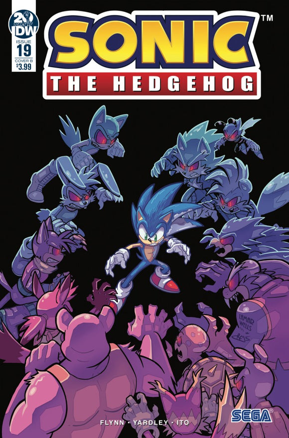 Sonic The Hedgehog #19 Cvr B W ells Graham (C: 1-0-0)