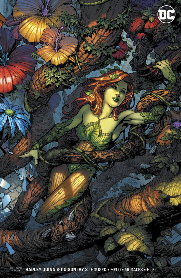 Harley Quinn & Poison Ivy #3 ( Of 6) Card Stock Ivy Var Ed