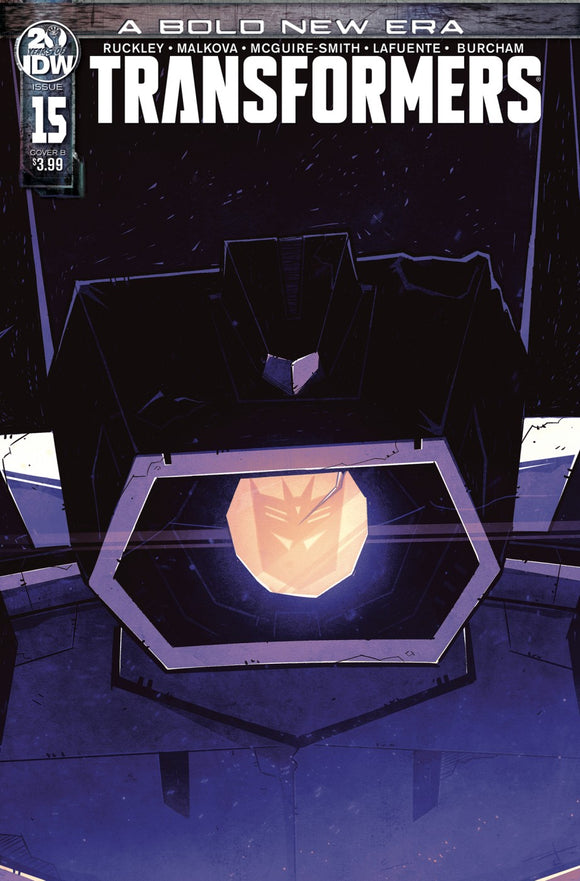 Transformers #15 Cvr B Burcham