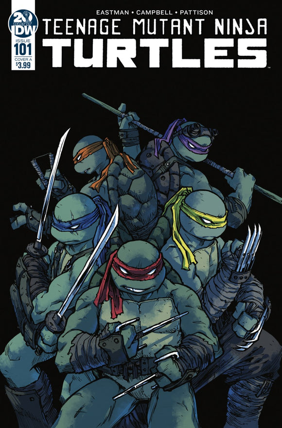 Tmnt Ongoing #101 Cvr A Campbe ll (Note Price) (C: 1-0-0)