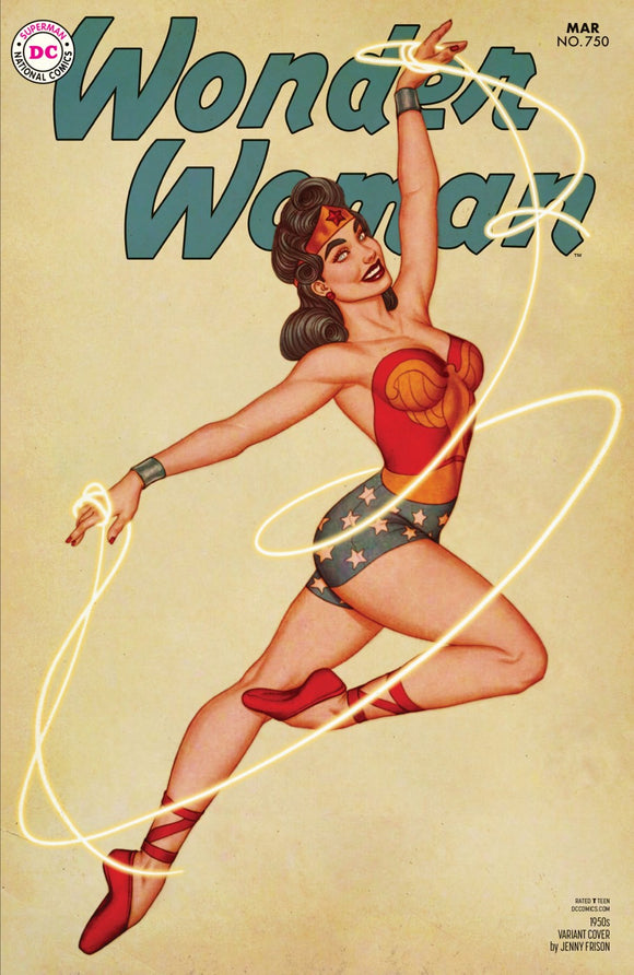 Wonder Woman #750 1950s Var Ed (Note Price)