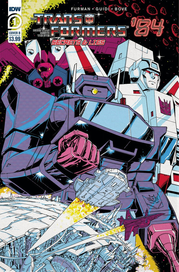 Transformers 84 Secrets & Lies #1 (Of 4) Cvr B Coller