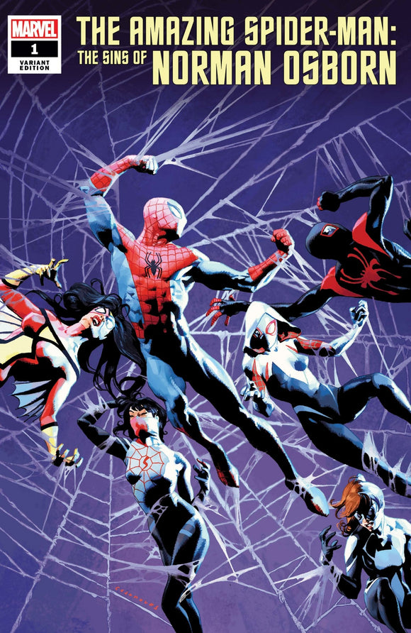 Amazing Spider-Man Sins Of Nor man Osborn #1 Casanovas Var