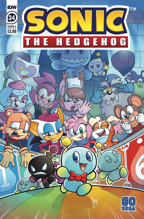 Sonic The Hedgehog #34 Cvr A B ulmer (C: 1-0-0)