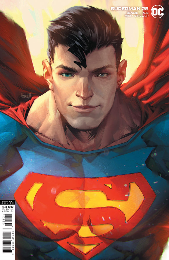 Superman #28 Card Stock Kael N gu Var Ed