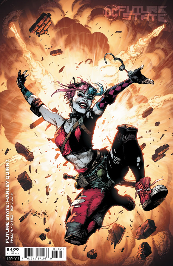 Future State Harley Quinn #1 C ard Stock Var Ed