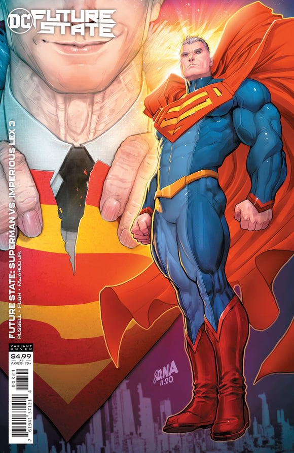 Future State Superman Vs Imper ious Lex #3 Cardstock Var Ed