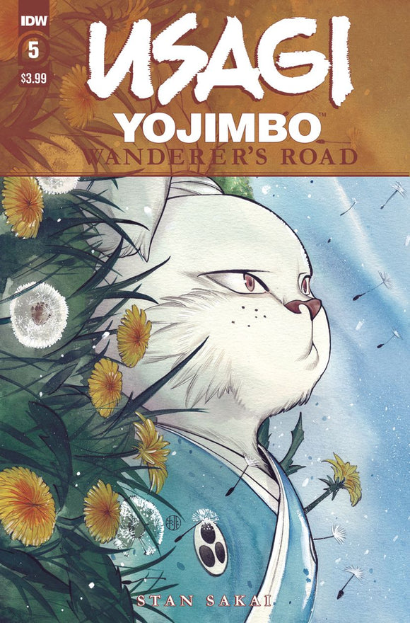 Usagi Yojimbo Wanderers Road # 5 (Of 6) Peach Momoko Cvr