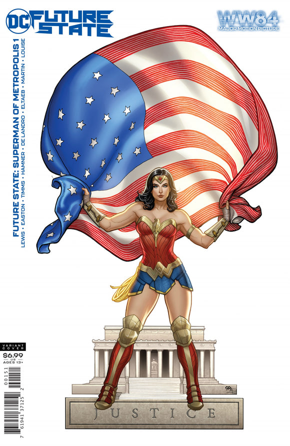 Future State Superman Of Metro polis #1 Wonder Woman 84 Var