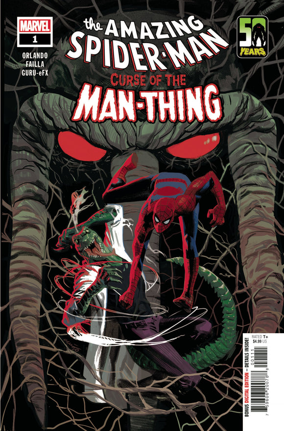 Spider-Man Curse Of Man-Thing #1