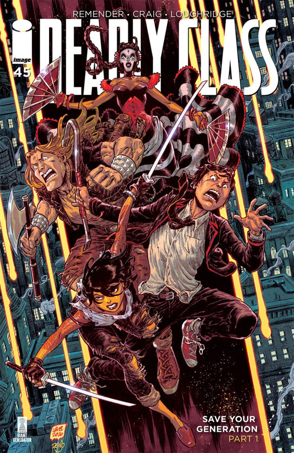 Deadly Class #45 Cvr B Level & Dinisio (Mr)